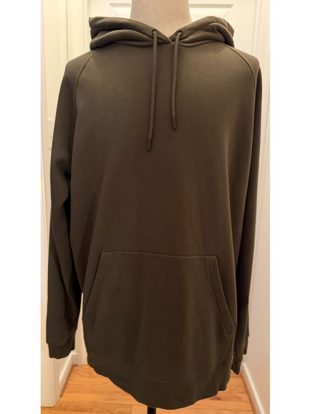 CSG Men's 2XL Pullover Hoodie Olive Green Fleece Sweatshirt Champs Sports Gear